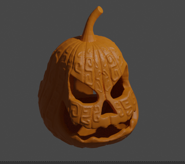 pumpkin tealight holder halloween 3d print model - Mito3D