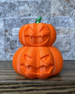 Kürbis Turm Halloween Kürbisse jack o' lanterns unterstützt Dekorationen 3d print model - Mito3D