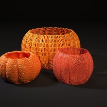 citrouille vases 3d print model - Mito3D