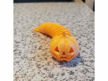 pumpkin worm 3d print model - Mito3D