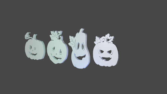 pumpkins 3d print model - Mito3D