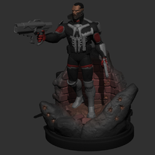 punisher 2099 - mcp scale 3d print model - Mito3D