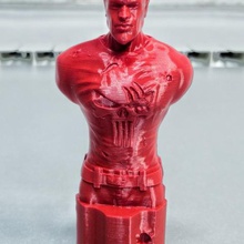punisher busto art gioco film scolpire fan giocattolo 3d print model - Mito3D
