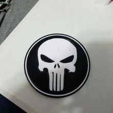 punisher coaster drink dualstrusion dual extruder extrusion the household 3d print model - Mito3D