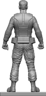 castigador Jon Bernthal 3d print model - Mito3D