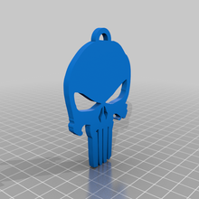 punisher keychain marvel the keychains 3d print model - Mito3D