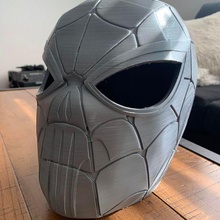 punisher spider-man mask bosslogic 3d print model - Mito3D