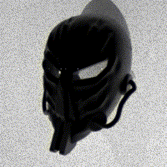 punk face mask cool costume tactical cosplay style theme rebellion alternative fashion studs creativity customization iconic characters mythical creatures party celebration accessories protection replaceable filters ergonomics unique design 3d print model - Mito3D