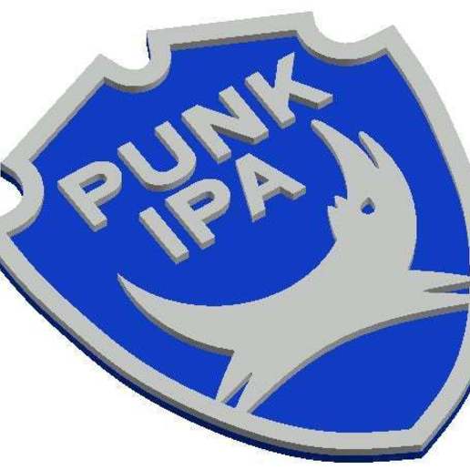 punk ipa di brewdog barbabietola mat drink coaster casa birra stuoia brew dog tazza supporto portabevande le bevande pub pubblico dominio la scozia scozzese cucina e sala da pranzo 3D print model - Mito3D