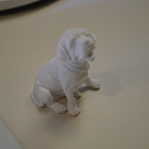 puppy art 3D print model - Mito3D
