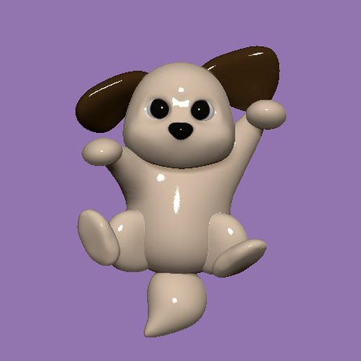 Hündchen Gadget Hund Spielzeug 3D print model - Mito3D