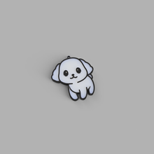 puppy pendant jewelry dog cute collar keychain pet 3d print model - Mito3D