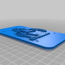 purdue pete piastra strumento La stampa 3d 3d print model - Mito3D