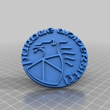 purdue seal circle tool 3d printing 3d print model - Mito3D