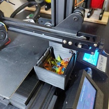 purga balde ender 3 ferramenta 3dchameleon 3d impressora acessórios 3d print model - Mito3D