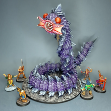 purple worm 3d print model - Mito3D