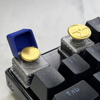 push case e-fervency - cherry mx key caps cap plunger keyboard 3d print model - Mito3D