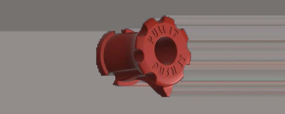 pousser it tirer bouton outils poignée tiroir 3d print model - Mito3D