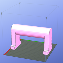 spingere UPS esercizio morsetto flessione Casa supporto braccio 3d print model - Mito3D