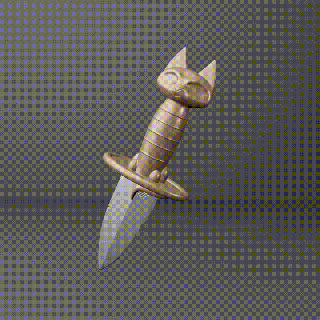 Beso botas deseo gatito espada 3d print model - Mito3D