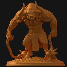 putridatur game mace d&d tabletop monster miniatures toys creature 3d print model - Mito3D