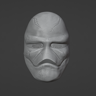 mastic patrouilleurs masque 3d print model - Mito3D