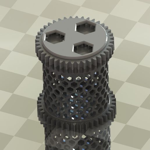 puzzle boîte 2 hélicoïdal équipement Coupe engrenages vitesses engrenage changement vitesse créalité nero modèle solidworks stl imprimable impression impressions 3d max obj gcode 3D print model - Mito3D
