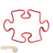 puzzle cookie cutter & stamp 3d print model - Mito3D