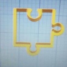 puzzle cookie cutter various 3d print model - Mito3D