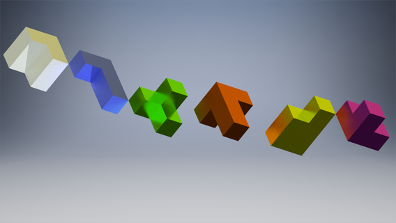 puzzle cube Game #puzzle #cretive #cube #kids 3d print model - Mito3D