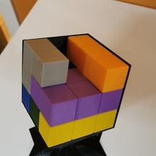 Puzzle Würfel 3x3x3 Spiel 3d 3d print model - Mito3D