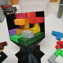 puzzle cube 5x5x5 3d print model - Mito3D