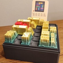 puzzle Jeux ruer heure gadget stratégie réflexion voiture logique 3d print model - Mito3D