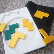 rompecabezas de oro jade juego puzzle 3d print model - Mito3D