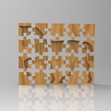 puzzle cavallo gratuito modello 3d print model - Mito3D