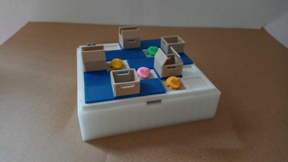 Puzzle Mausefalle 3d print model - Mito3D