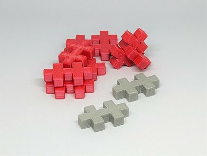 Puzzle Stück Block Spiel Konstruktion Spielzeuge 3d print model - Mito3D