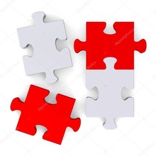 puzzle pieces games 3d print model - Mito3D