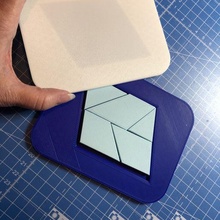 Puzzle Rhombus Spielzeug Spiel 3d print model - Mito3D