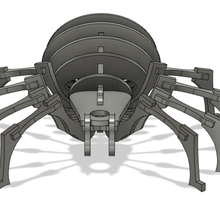 Puzzle Spinne Spielzeug Kunst 3d print model - Mito3D