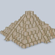 puzzle tempio art poli perché 3d print model - Mito3D