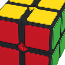 puzzle jouet rubick cube 2x2x2 couleurs jeu 3d print model - Mito3D