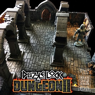 puzzlelock dungeon ii 3d print model - Mito3D