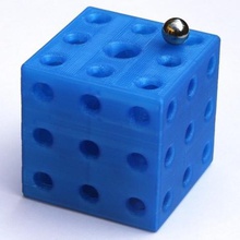 puzzling cube game fun maze puzzle puzzles 3d print model - Mito3D