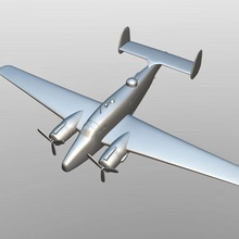 pv 2 zıpkın Lockheed 3d print model - Mito3D