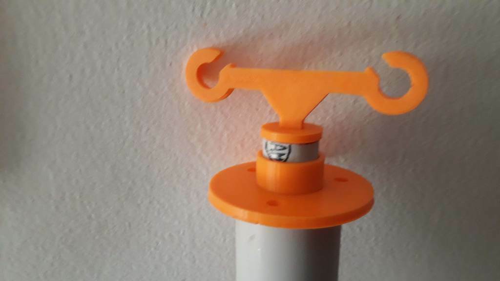 PVC antena pólo portátil Operação dipolo efhw rádio amador tubo faça 3D print model - Mito3D