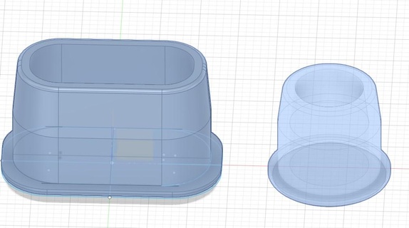 pvc kapı örtmek kılıf tabaklar 3d print model - Mito3D
