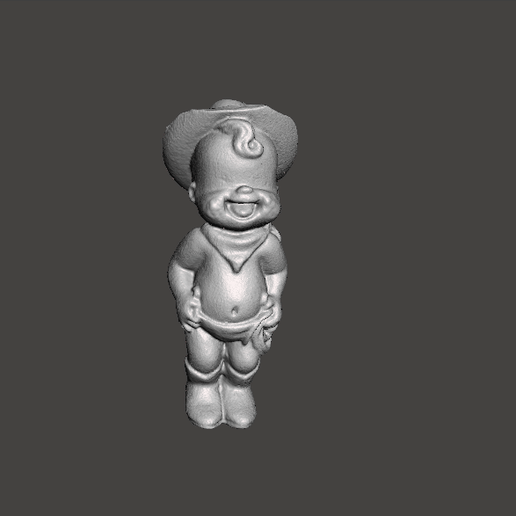 cloruro polivinilo figura bebés 80s bebé teners Arte años 80 3D print model - Mito3D