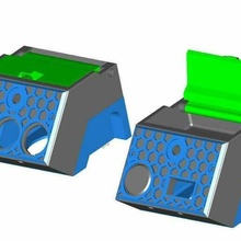 pwm ventilador controlador interruptor painel 2020 degrau arquivos botão caso bainha stp 3d_printer_parts 3d print model - Mito3D