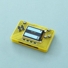 pybadge caso gadget video giochi retrogaming python makecode circuito di arcade adafruit 3d print model - Mito3D